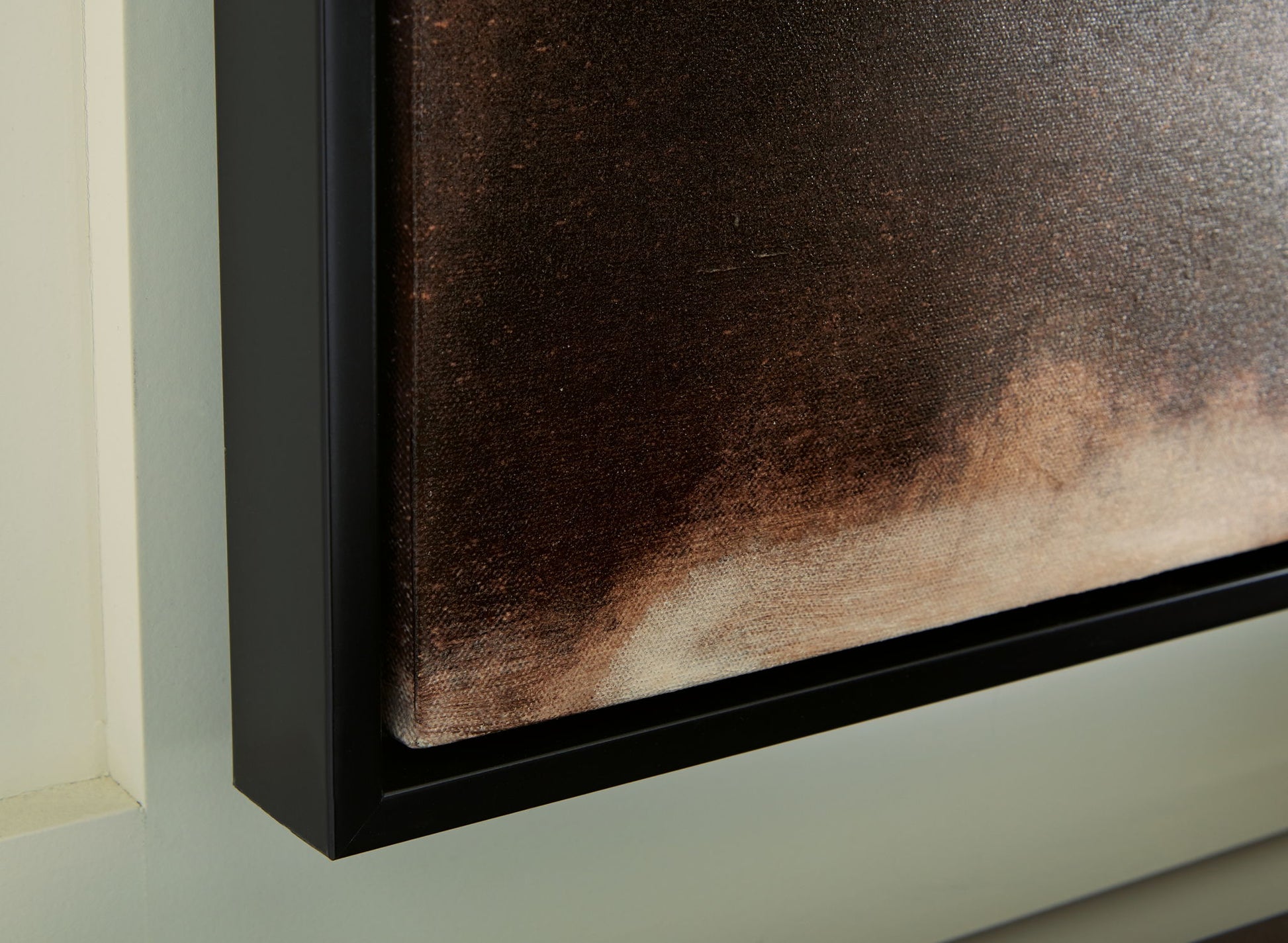 Drewland - Black / Brown / Orange - Wall Art - Hornell Furniture Outlet