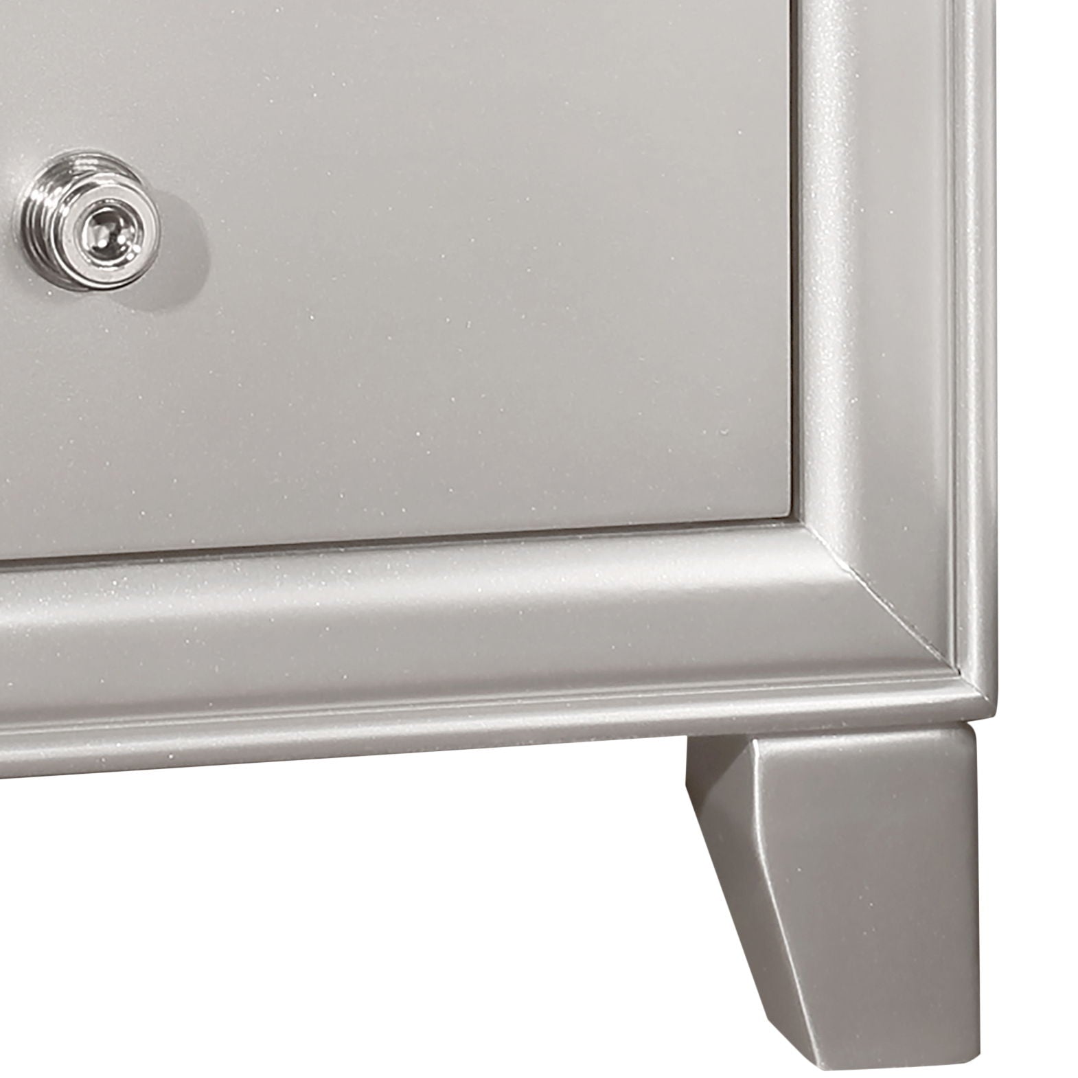 Omni - Nightstand - Pearl Silver - Hornell Furniture Outlet