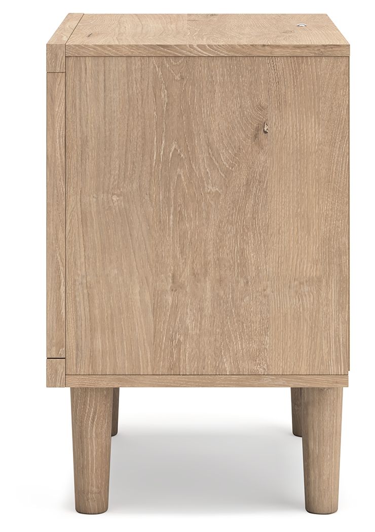 Cielden - Two - Tone - One Drawer Night Stand - Hornell Furniture Outlet