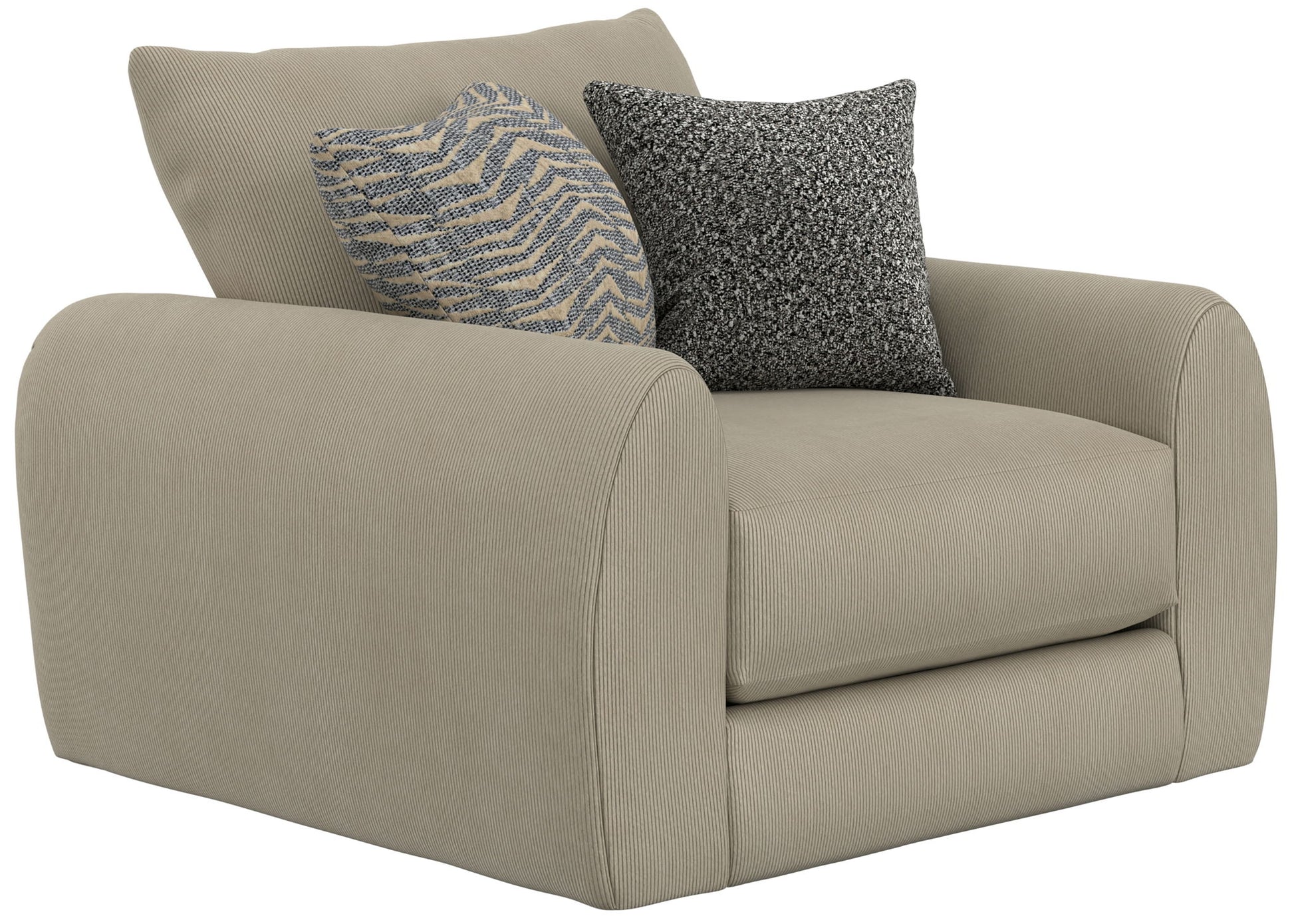 Ezra - Chair 1/2 - Twine - Hornell Furniture Outlet