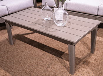Cove Beach - Gray - Rectangular Cocktail Table - Hornell Furniture Outlet