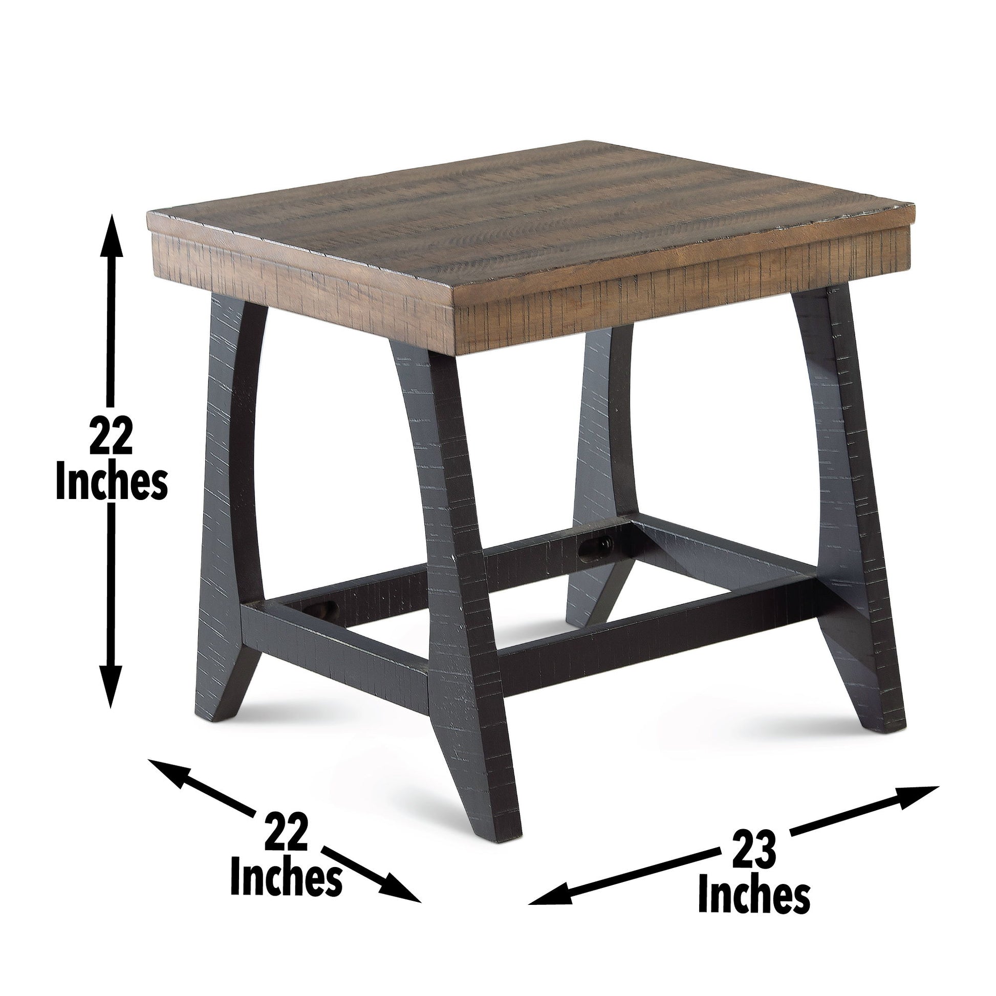 Ralston - End Table - Brown - Hornell Furniture Outlet