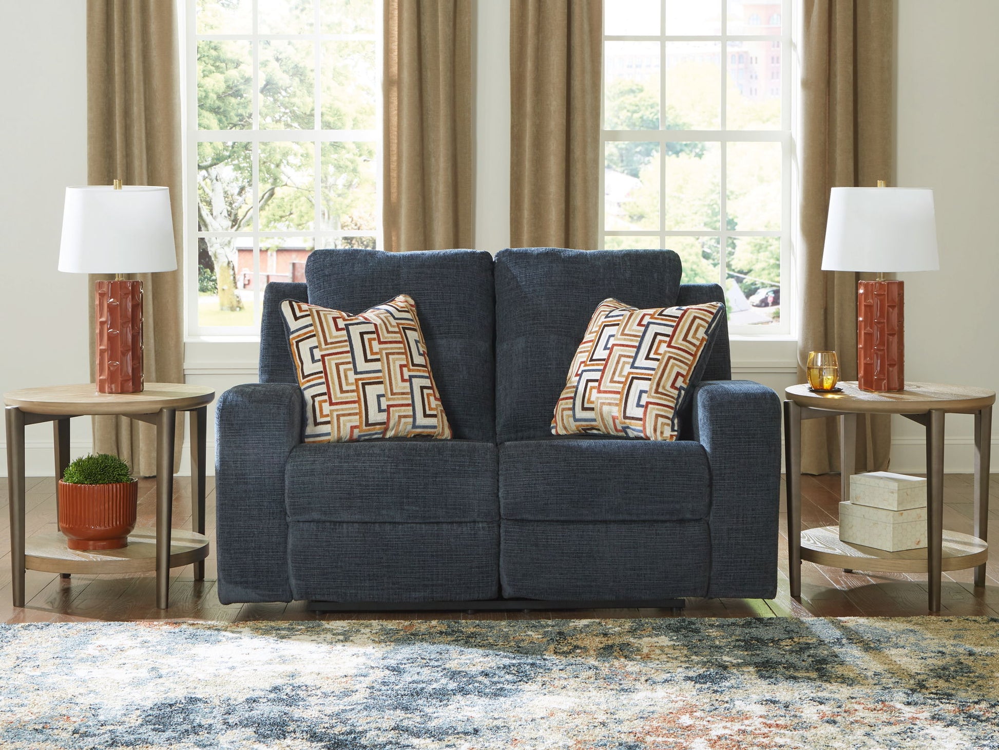 Danum - Reclining Loveseat - Hornell Furniture Outlet