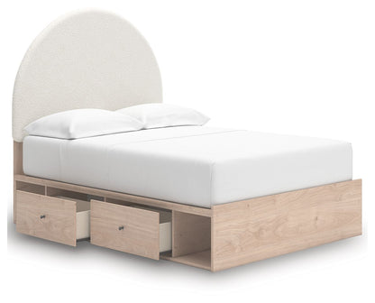 Arloster - Upholstered Panel Bed - Hornell Furniture Outlet