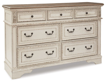 Realyn - Dresser, Mirror - Hornell Furniture Outlet