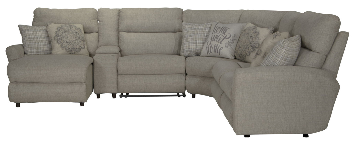 McPherson - Reclining Sectional - Hornell Furniture Outlet