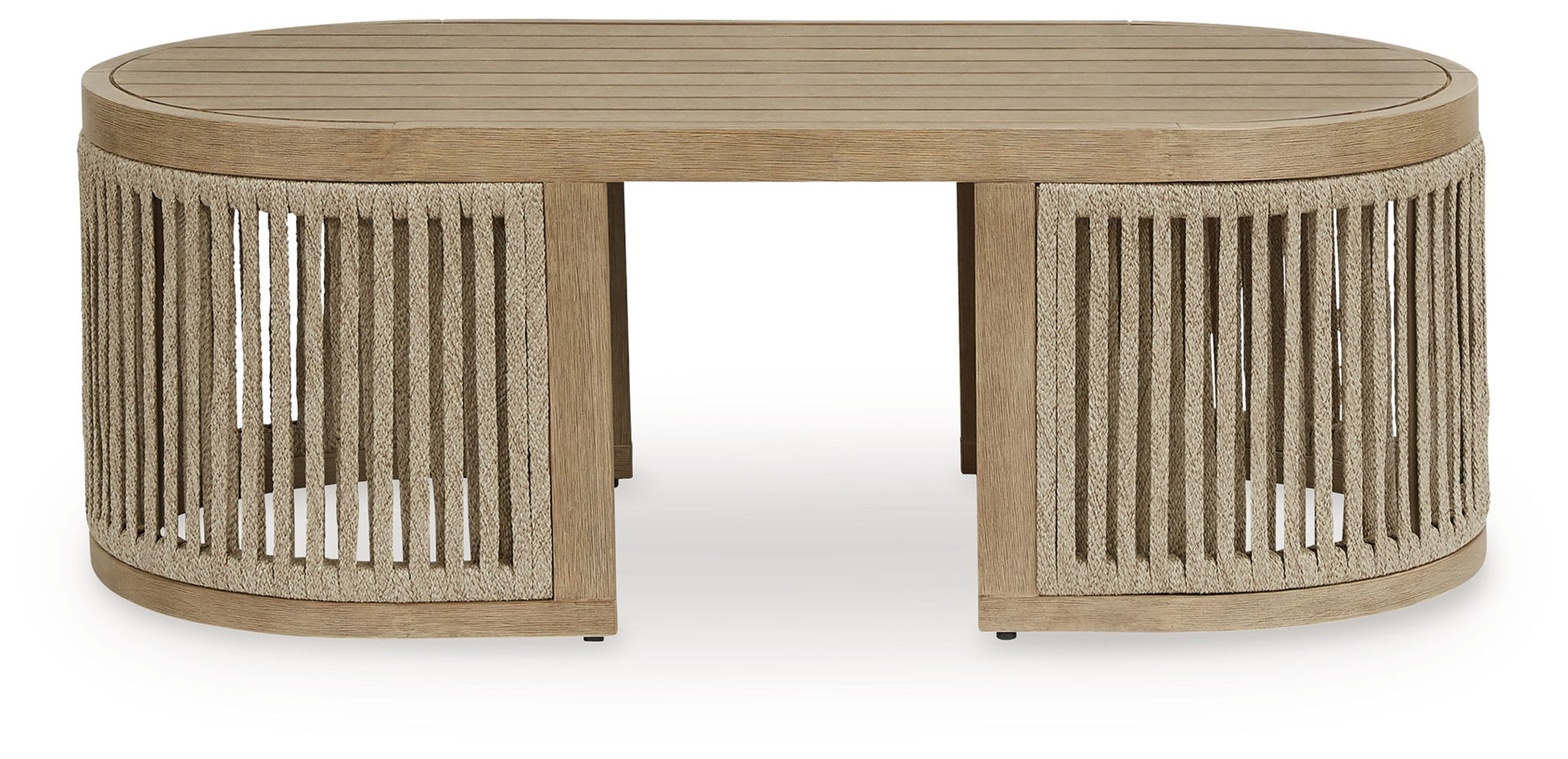 Serena Shores - Beige - Rectangular Cocktail Table - Hornell Furniture Outlet