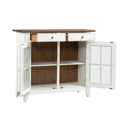 Al Fresco - Server - Graphite / Whitestone - Hornell Furniture Outlet