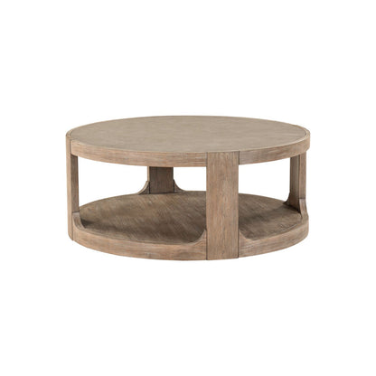 South Bend - Round Cocktail Table - Brown - Hornell Furniture Outlet