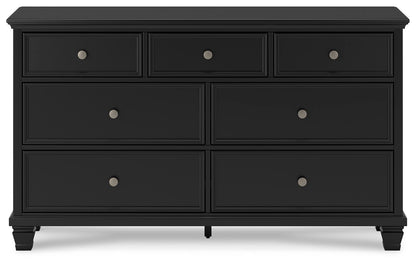 Lanolee - Black - Dresser - Hornell Furniture Outlet