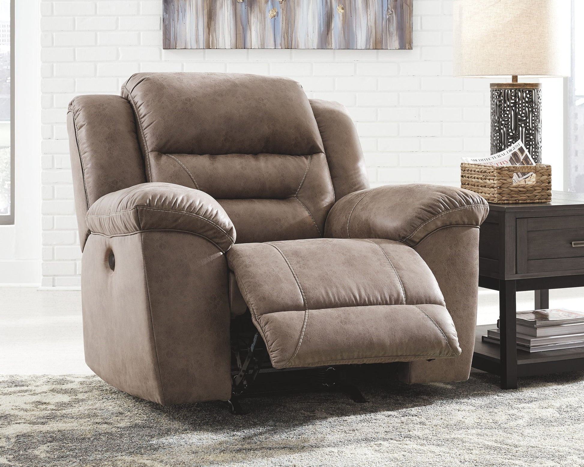 Stoneland - Power Recliner - Hornell Furniture Outlet