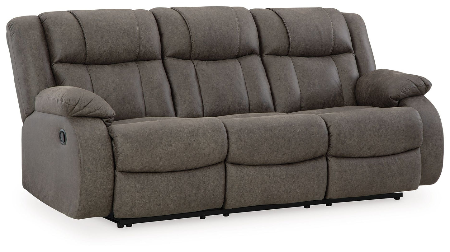 First Base - Reclining Living Room Set - Hornell Furniture Outlet