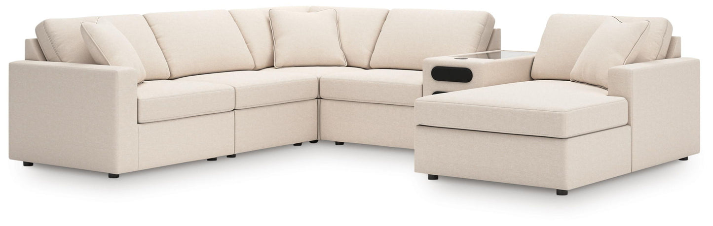 Modmax - U-Shaped Sectional - Oyster