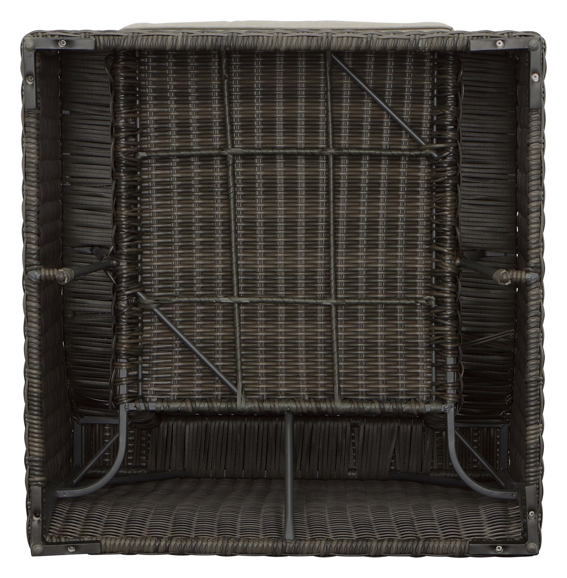Jones - Outdoor Lounge Chair (Set of 2) - Brown - Hornell Furniture Outlet