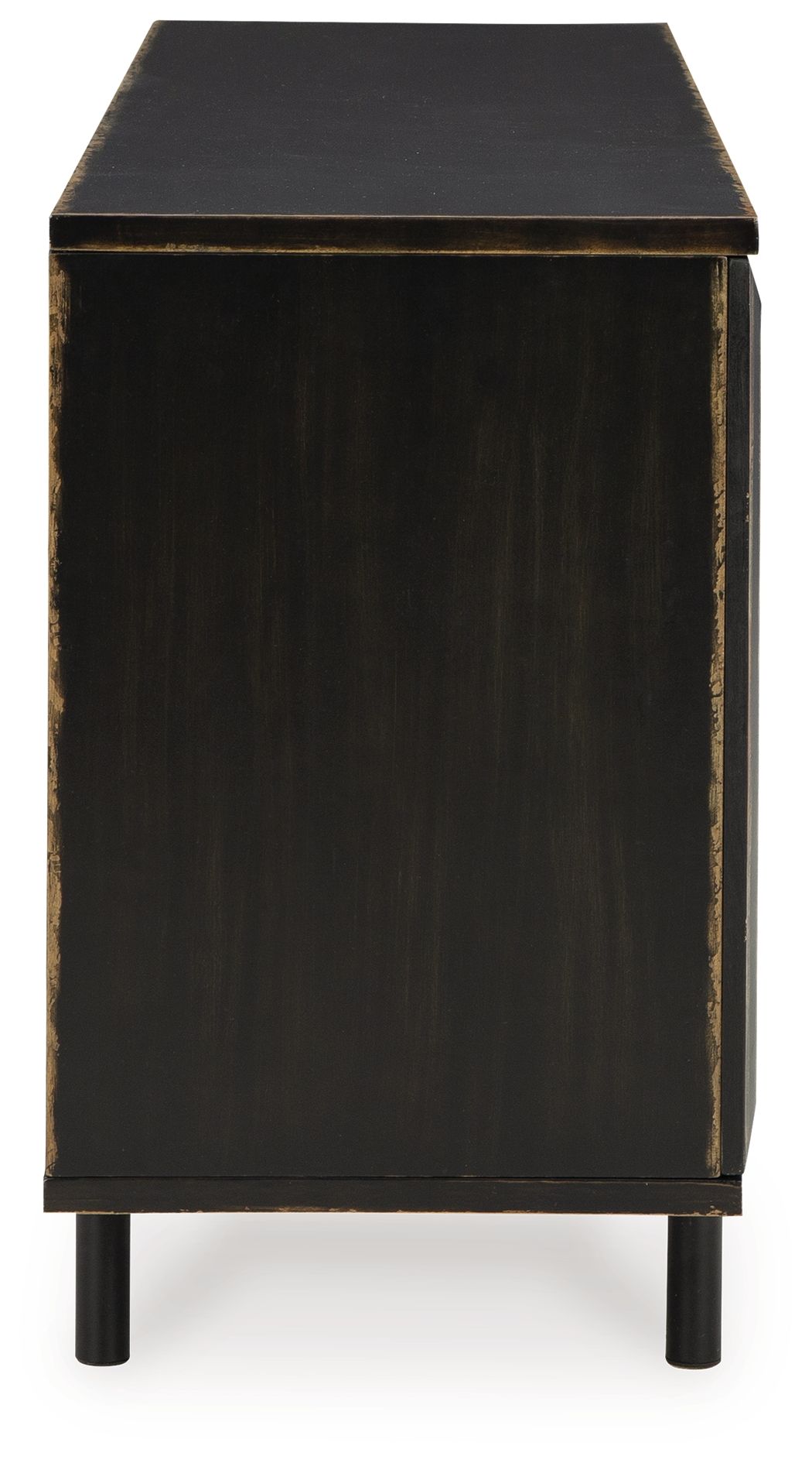 Fair Ridge - Distressed Black - Accent Cabinet - Hornell Furniture Outlet
