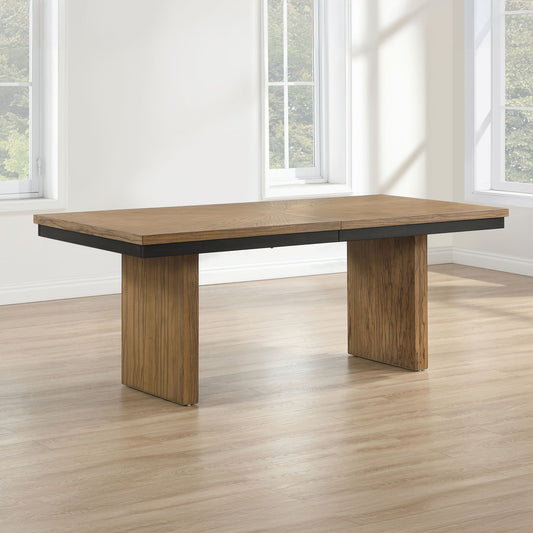 Roatan - Table With Leaf - Brown - Hornell Furniture Outlet