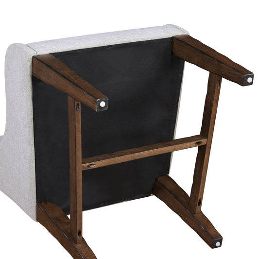 Auburn - Arm Chair (Set of 2) - White - Hornell Furniture Outlet