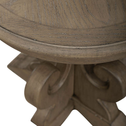 Magnolia Manor - Round End Table - Hornell Furniture Outlet