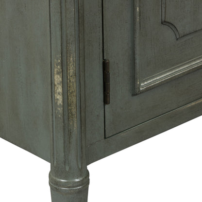 Madison Park - 1 Drawer 2 Door Accent Cabinet - Dark Gray - Hornell Furniture Outlet