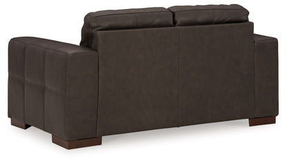 Luigi - Thunder - Loveseat - Hornell Furniture Outlet