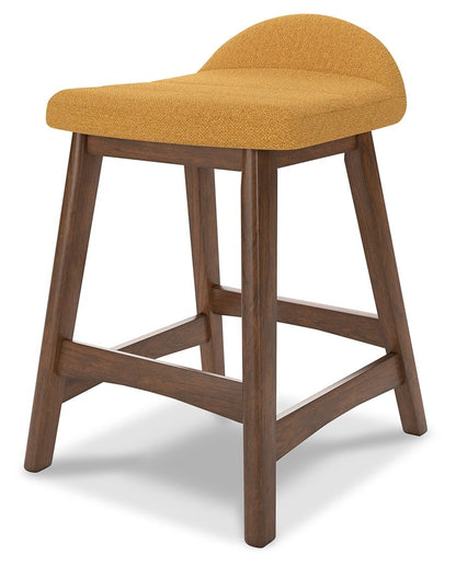 Lyncott - Upholstered Barstool (Set of 2) - Hornell Furniture Outlet