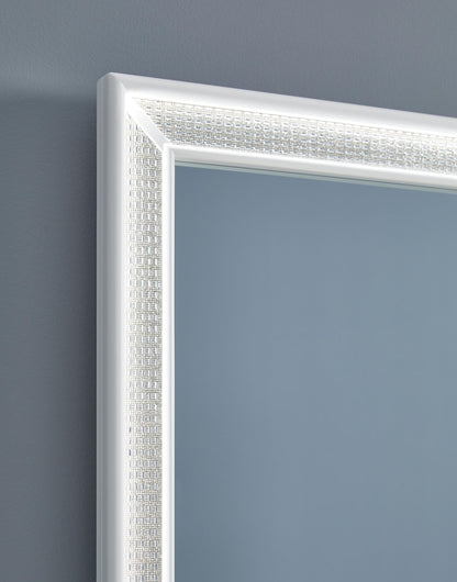 Chalanna - Vanity With Mirror - White - Hornell Furniture Outlet