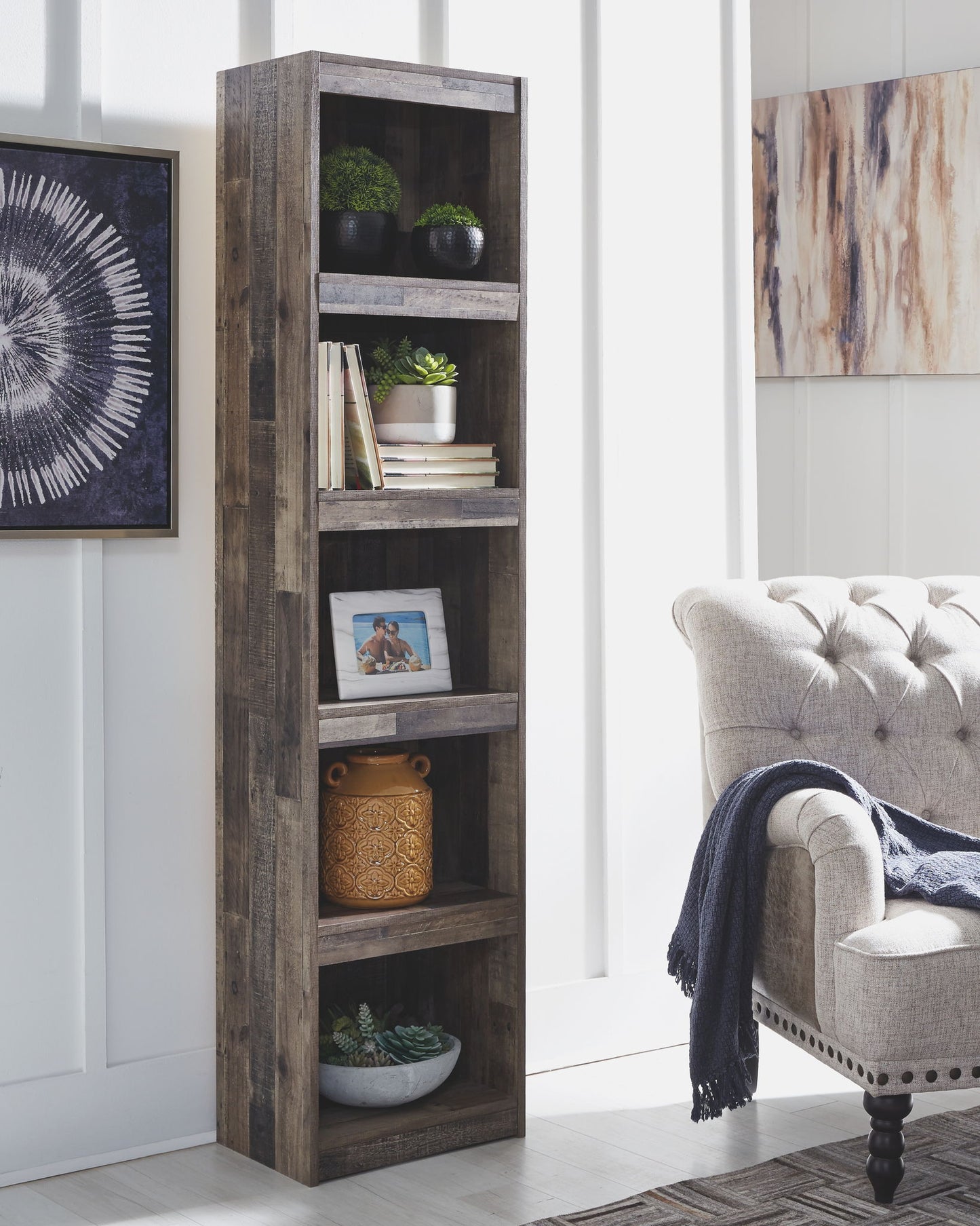 Derekson - Multi Gray - Pier - Hornell Furniture Outlet