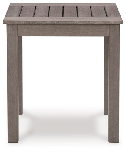 Hillside Barn - Brown - Square End Table - Hornell Furniture Outlet