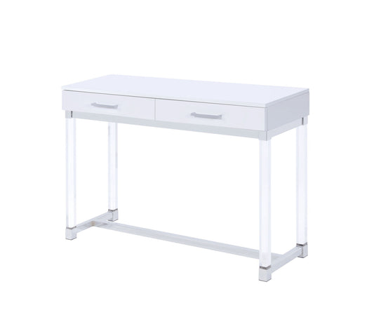 Everett - Desk - White - Hornell Furniture Outlet