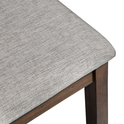 Santa Rosa - Upholstered Dining Bench - Light Brown - Hornell Furniture Outlet