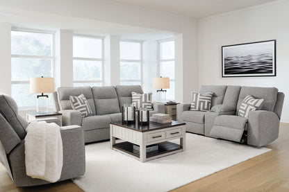 Biscoe - Reclining Living Room Set - Hornell Furniture Outlet
