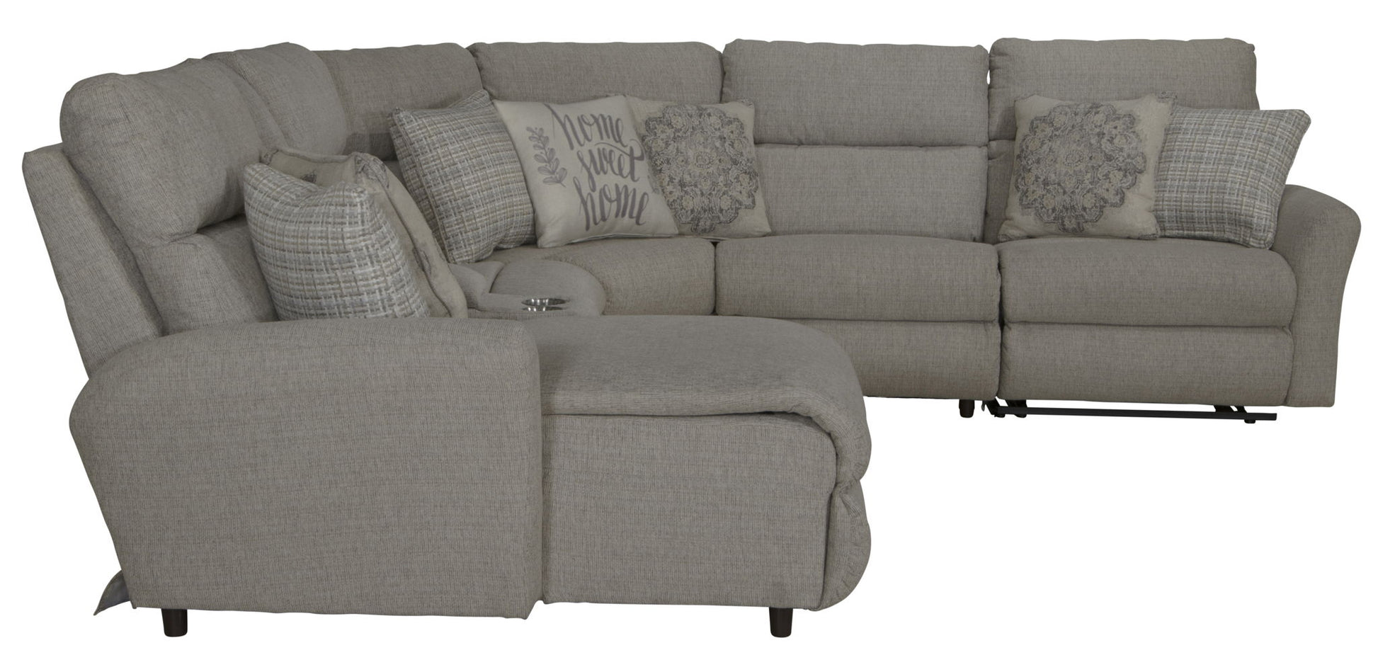 McPherson - Reclining Sectional - Hornell Furniture Outlet