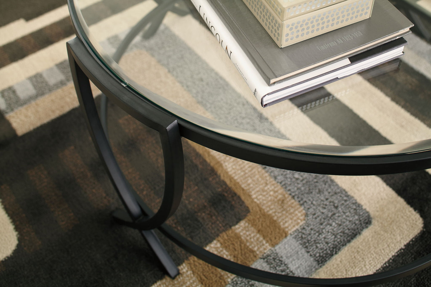 Tarrin - Occasional Table Set (Set of 3) - Black - Hornell Furniture Outlet