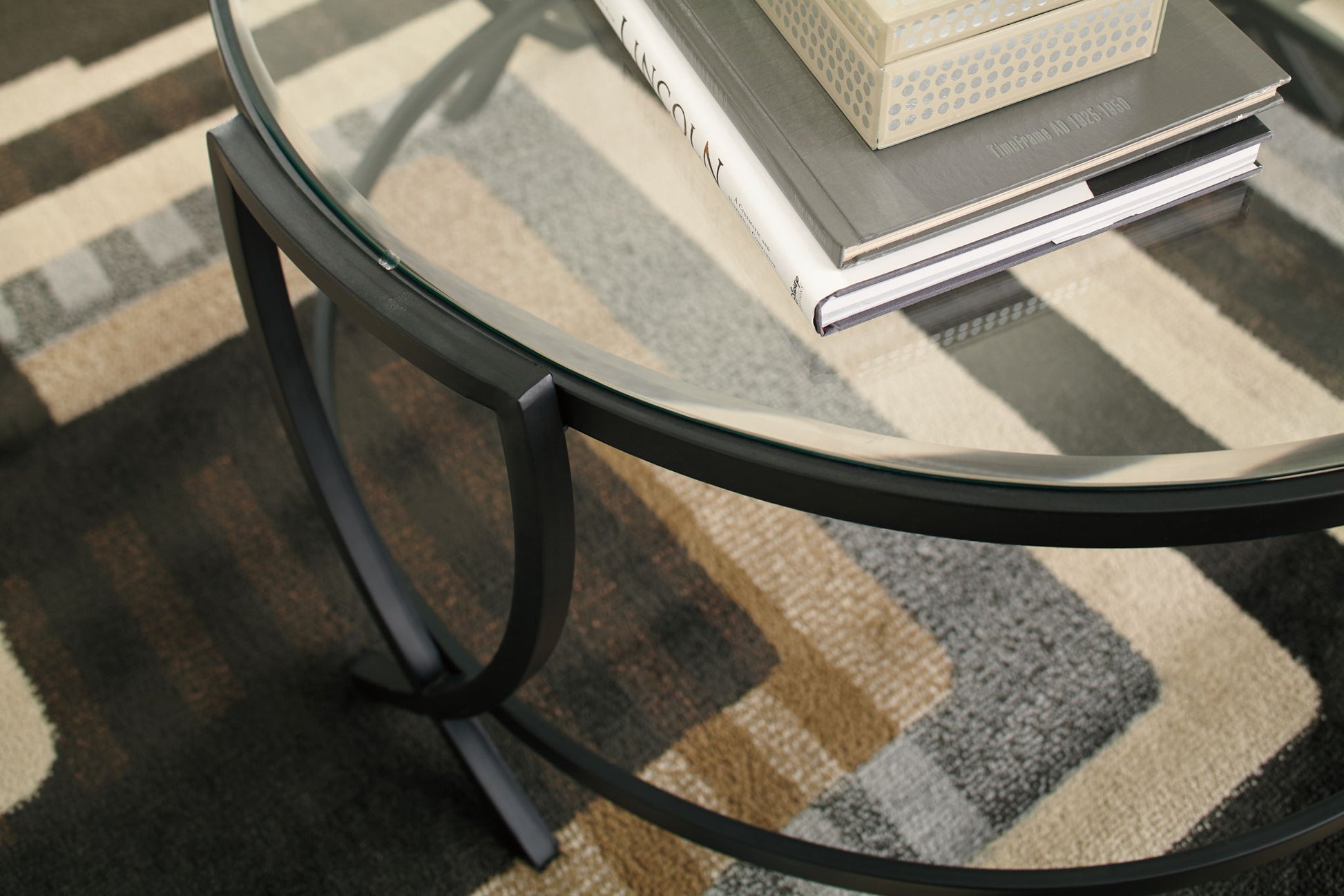 Tarrin - Occasional Table Set (Set of 3) - Black - Hornell Furniture Outlet