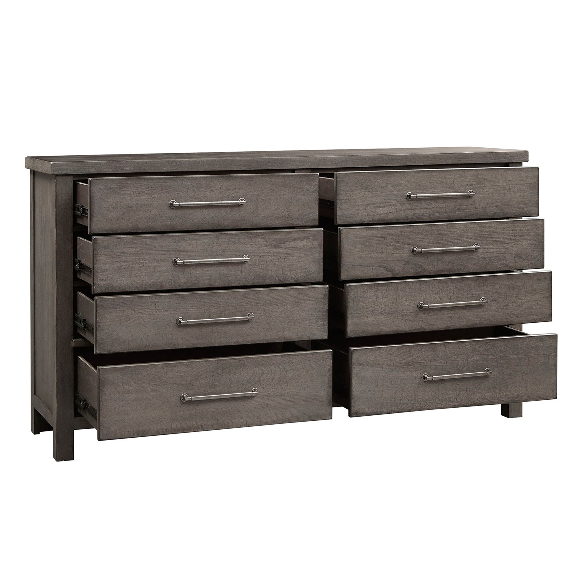 Modern Farmhouse - 8 Drawer Dresser - Hornell Furniture Outlet