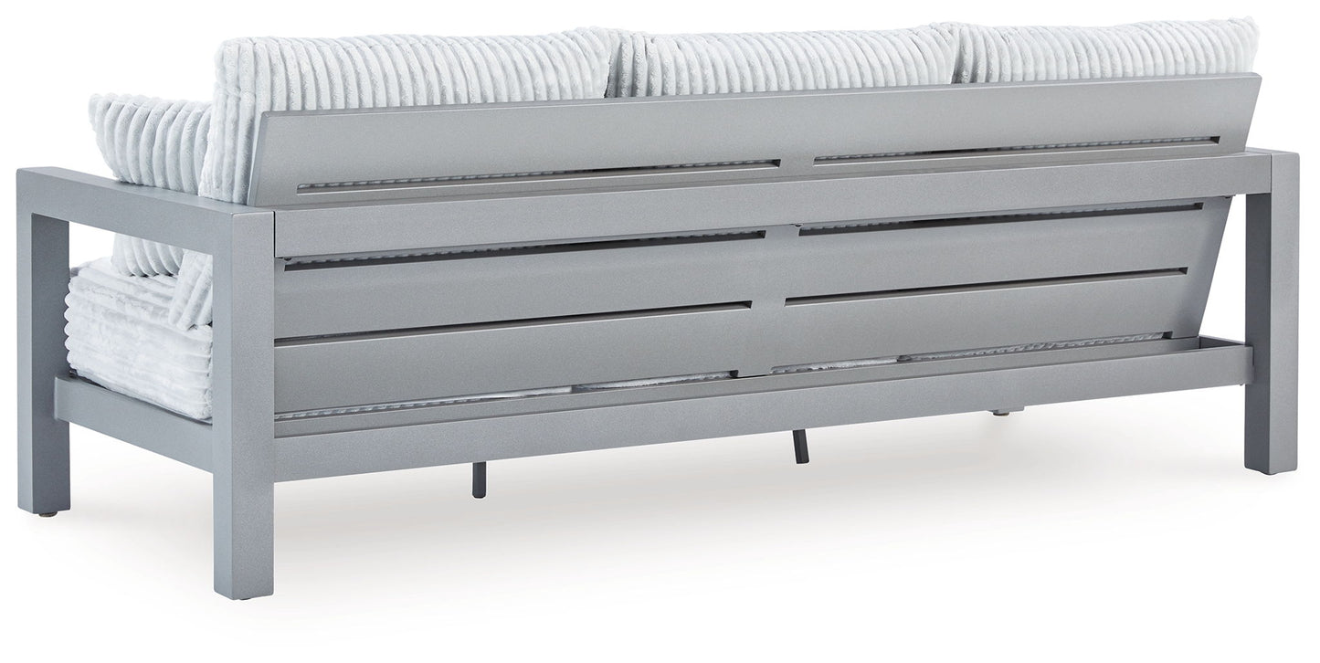 Hurley Park - Gray - Sofa With Cushion - Hornell Furniture Outlet