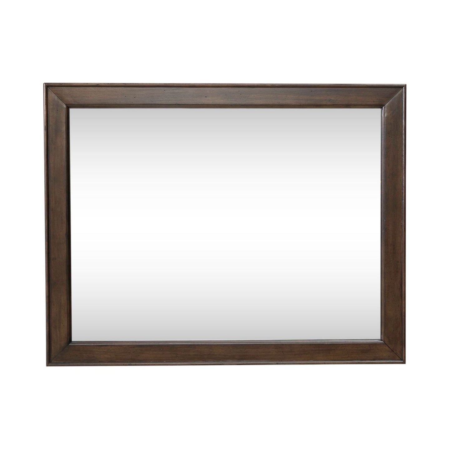 Arden Road - Landscape Mirror - Satin Cherry - Hornell Furniture Outlet
