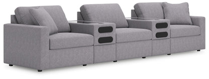 Modmax - Granite - Sectional - Hornell Furniture Outlet