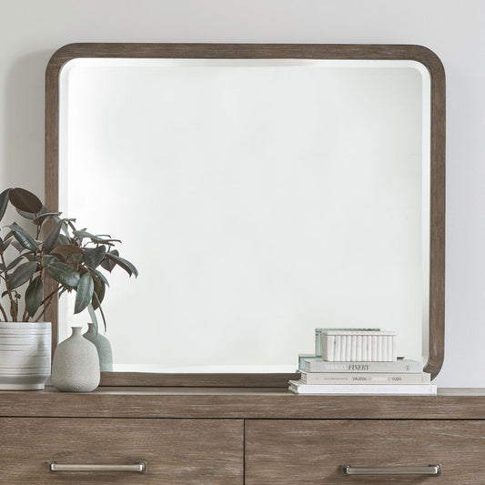 South Bend - Landscape Mirror - Brown - Hornell Furniture Outlet