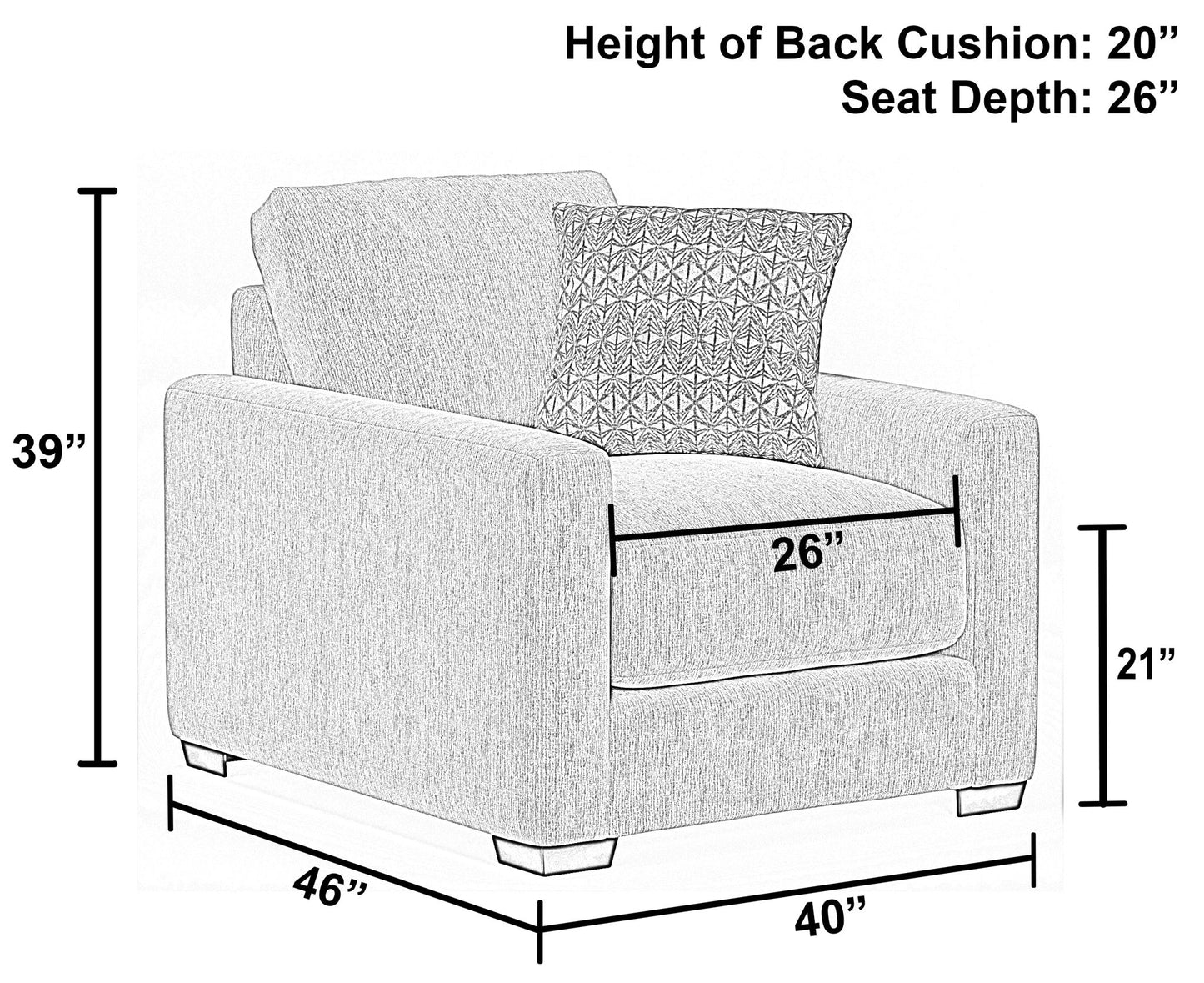 Hyde Park - Chair - Hornell Furniture Outlet