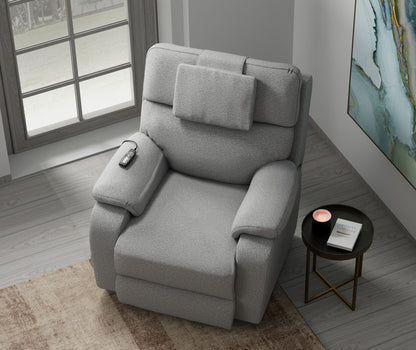 Dreamtime - Power Headrest Power Lay Flat Recliner With CR3 Heat/Massage/Zero Gravity - Hornell Furniture Outlet