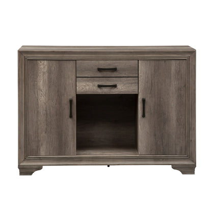 Tanners Creek - Server - Dark Gray - Hornell Furniture Outlet