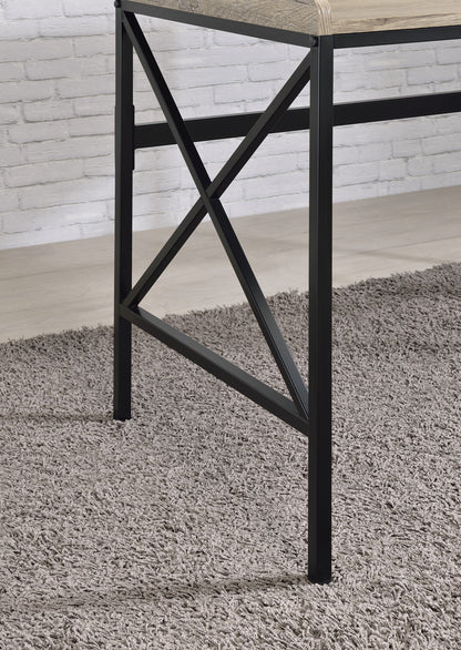 Corday - Desk With USB Port - Light Brown - Hornell Furniture Outlet