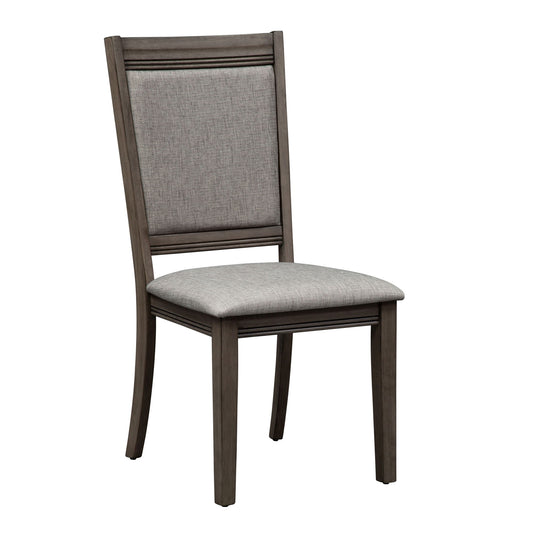Tanners Creek - Upholstered Side Chair - Dark Gray - Hornell Furniture Outlet