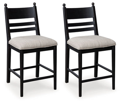 Greddinton - Upholstered Barstool (Set of 2) - Hornell Furniture Outlet