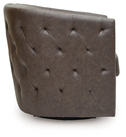 Brentlow - Swivel Accent Chair - Hornell Furniture Outlet
