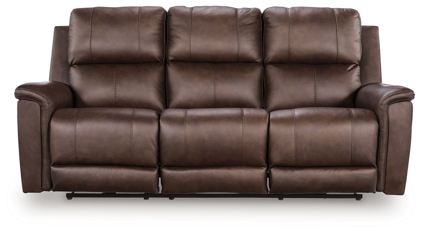 Bleckley - Power Reclining Sofa With Adjustable Headrest - Hornell Furniture Outlet