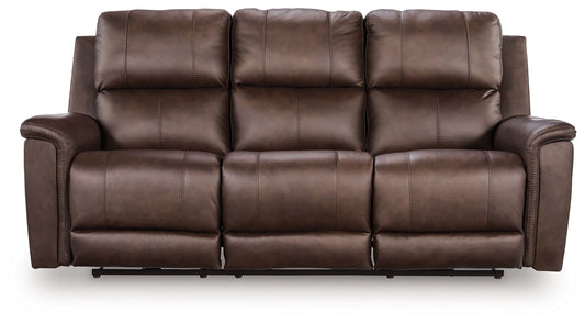 Bleckley - Power Reclining Sofa With Adjustable Headrest - Hornell Furniture Outlet