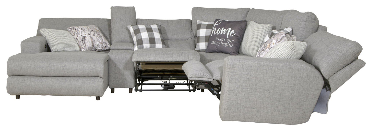 Rockport - Reclining Sectional - Hornell Furniture Outlet