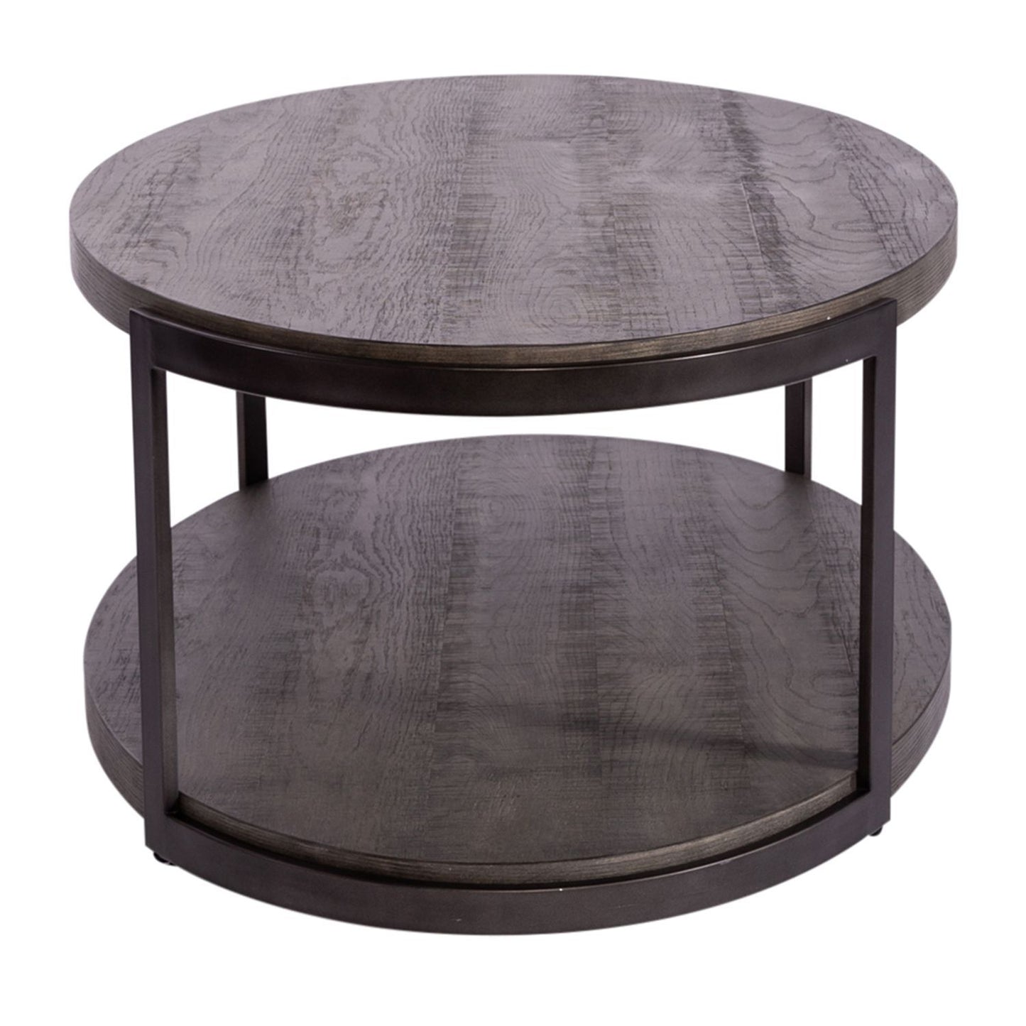 Modern View - Oval Cocktail Table - Dark Gray - Hornell Furniture Outlet